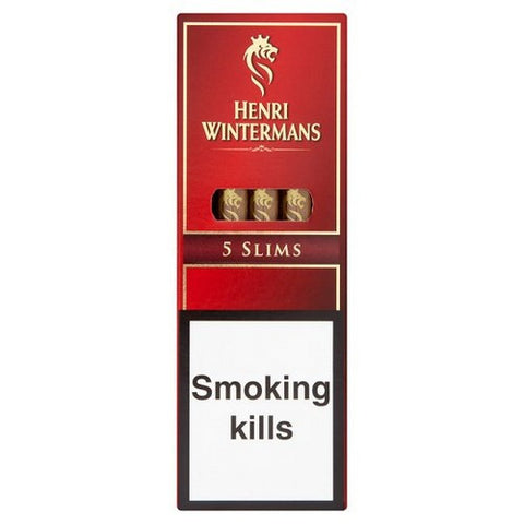 Henri Wintermans - Slims - Box of 5 - Tobacco UK