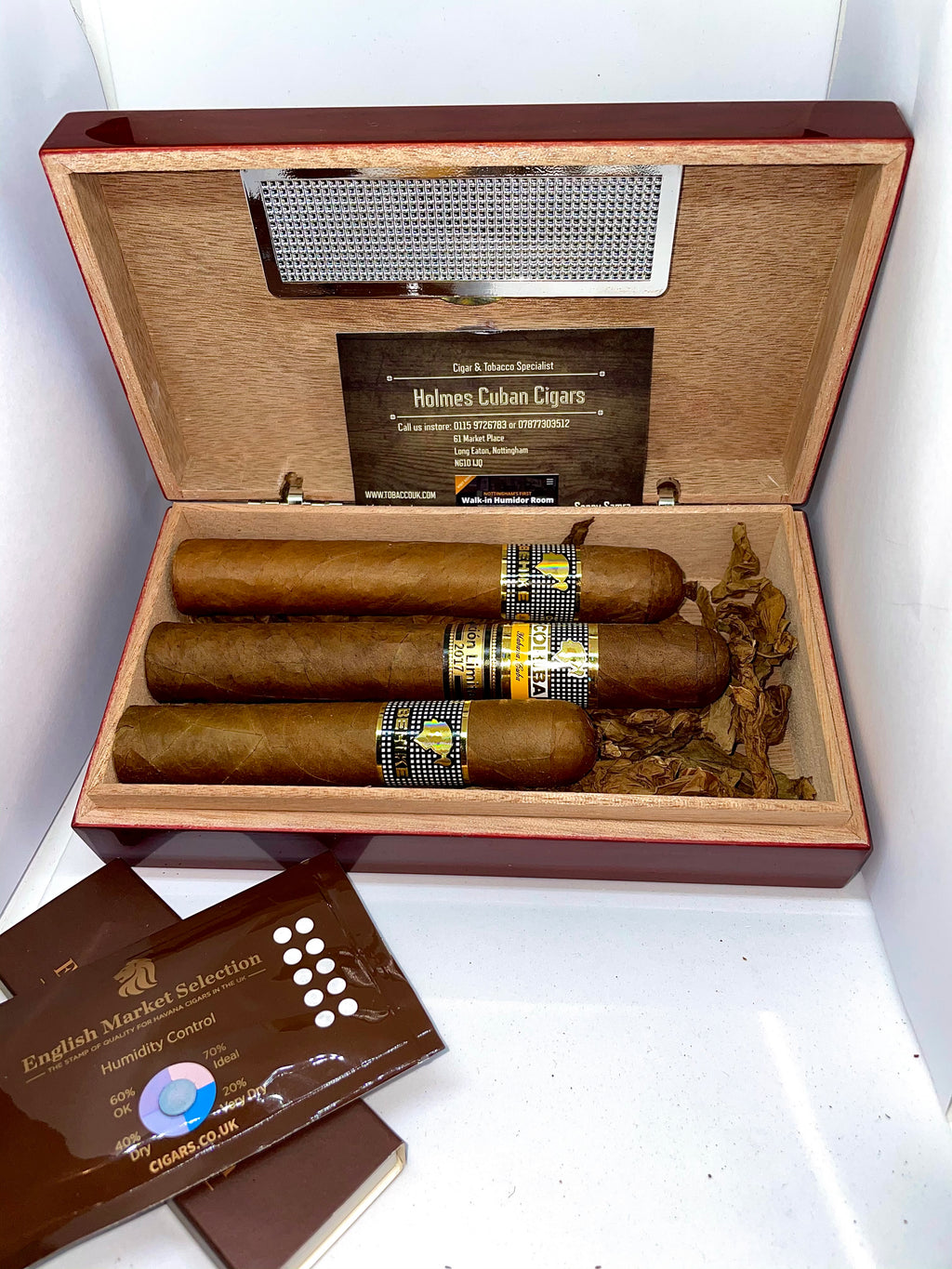 Cohiba Behike Travel Humidor Gift Set – BHK 52, BHK 54 & Talismán
