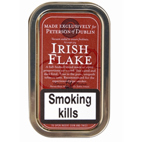 Peterson - Irish Flake - 50g Tin - Tobacco UK