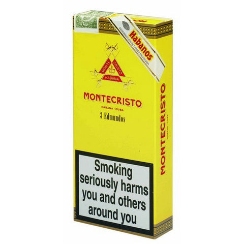 Montecristo - Edmundo - Pack of 3 - Tobacco UK - 1