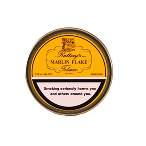Rattrays - Marlin Flake - 50g Tin - Tobacco UK