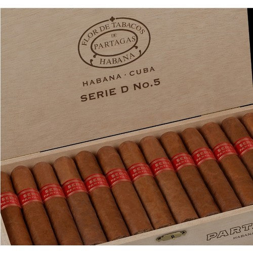 Partagas - Serie D No 5 - Box of 25 - Tobacco UK - 1
