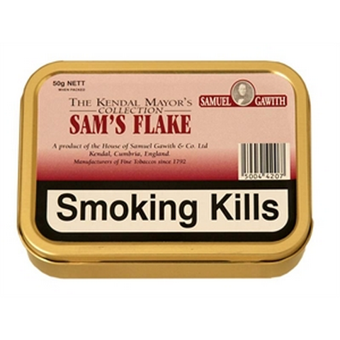 Samuel Gawith - Sam’s Flake  - 50g Tin - Tobacco UK