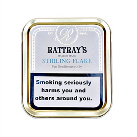 Rattrays - Stirling Flake - 50g Tin - Tobacco UK