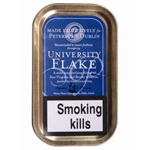 Peterson - University Flake - 50g Tin - Tobacco UK