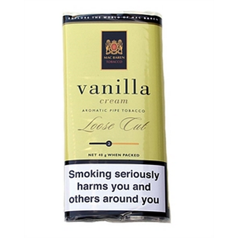 Mac Baren - Vanilla Cream - 40g Pouch - Tobacco UK