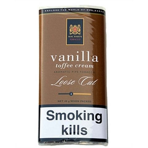 Mac Baren - Vanilla Toffee Cream - 40g Pouch - Tobacco UK