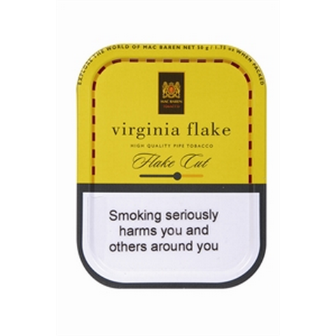 Mac Baren - Virginia Flake - 50g Tin - Tobacco UK