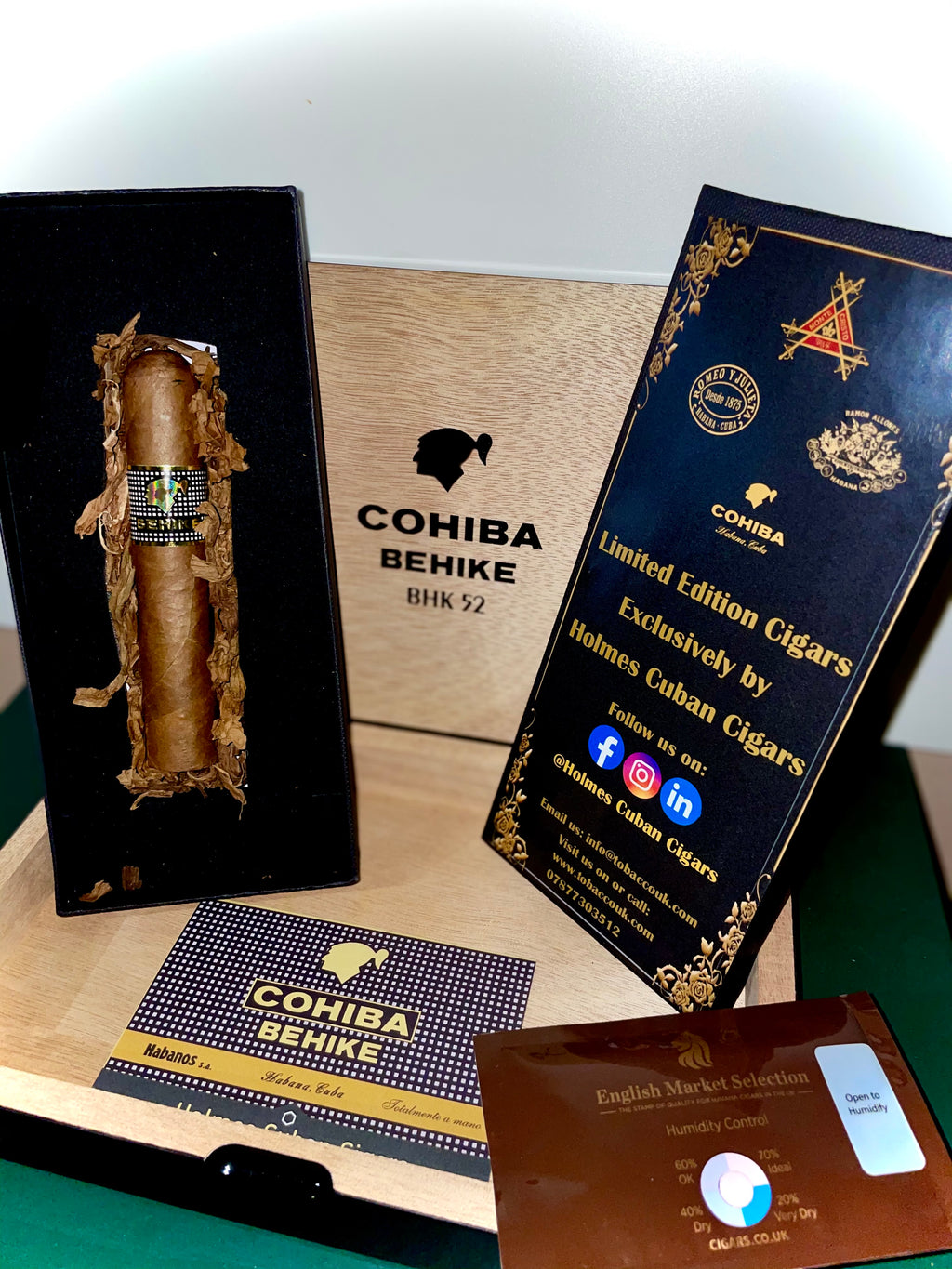 Cohiba Behike 52 – Single, Gift Boxed