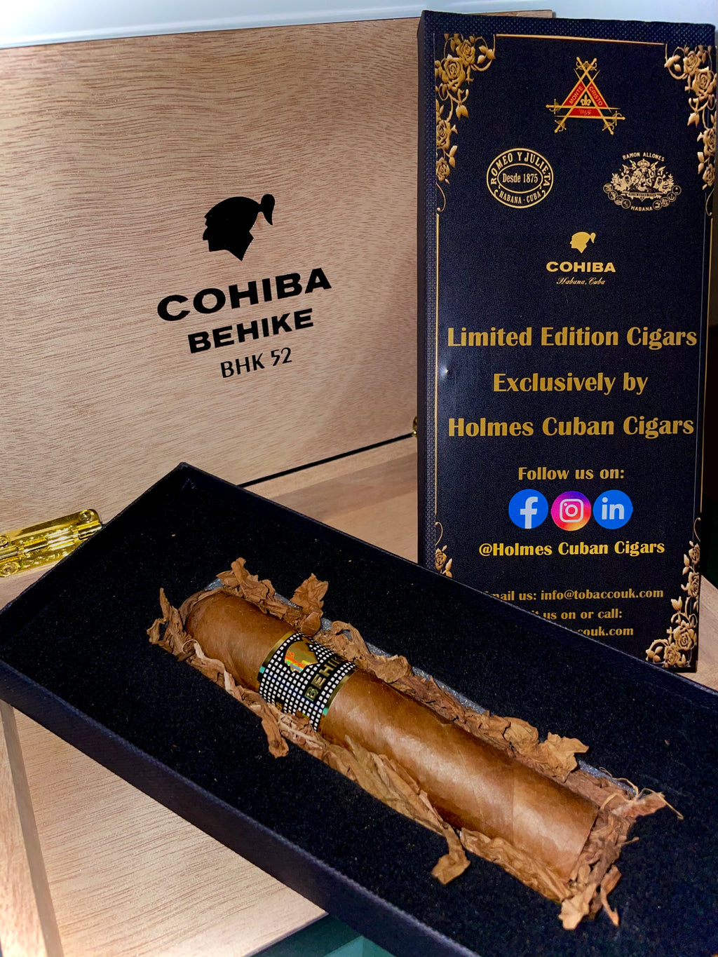 Cohiba Behike 52 – Single, Gift Boxed