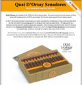 Quai d'Orsay Senadores – Edición Limitada 2019 – Box of 25