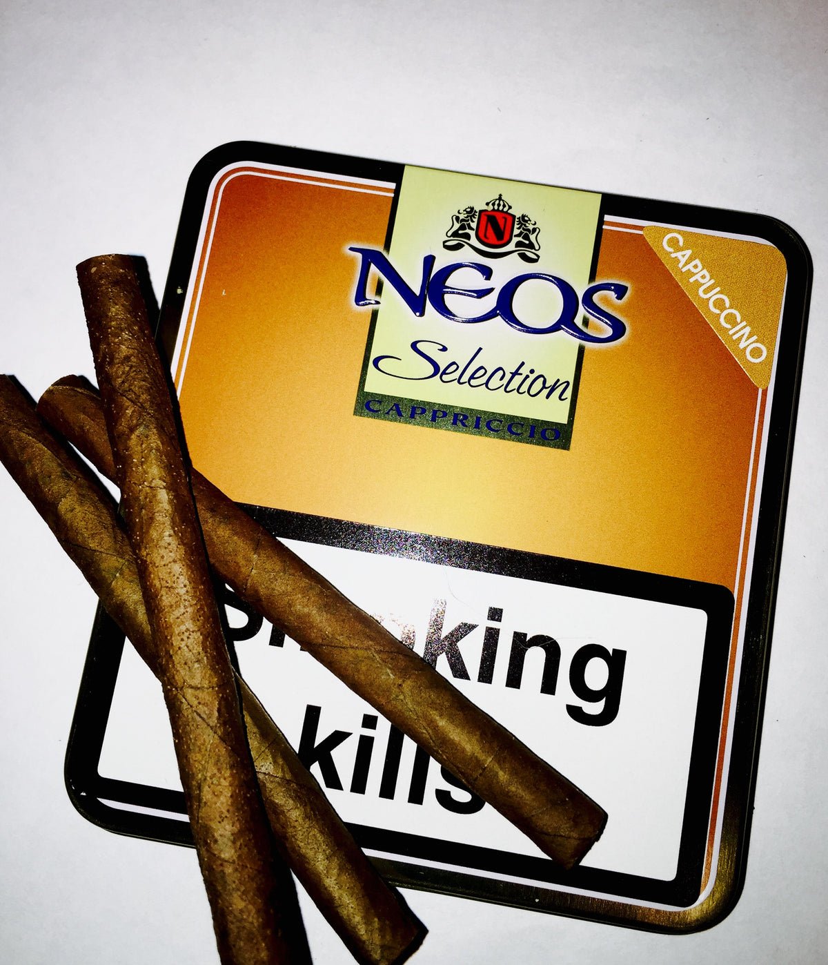 Neos - Selection Cappuccino - Box of 10 New design now 100% full leaf - Tobacco UK - 2